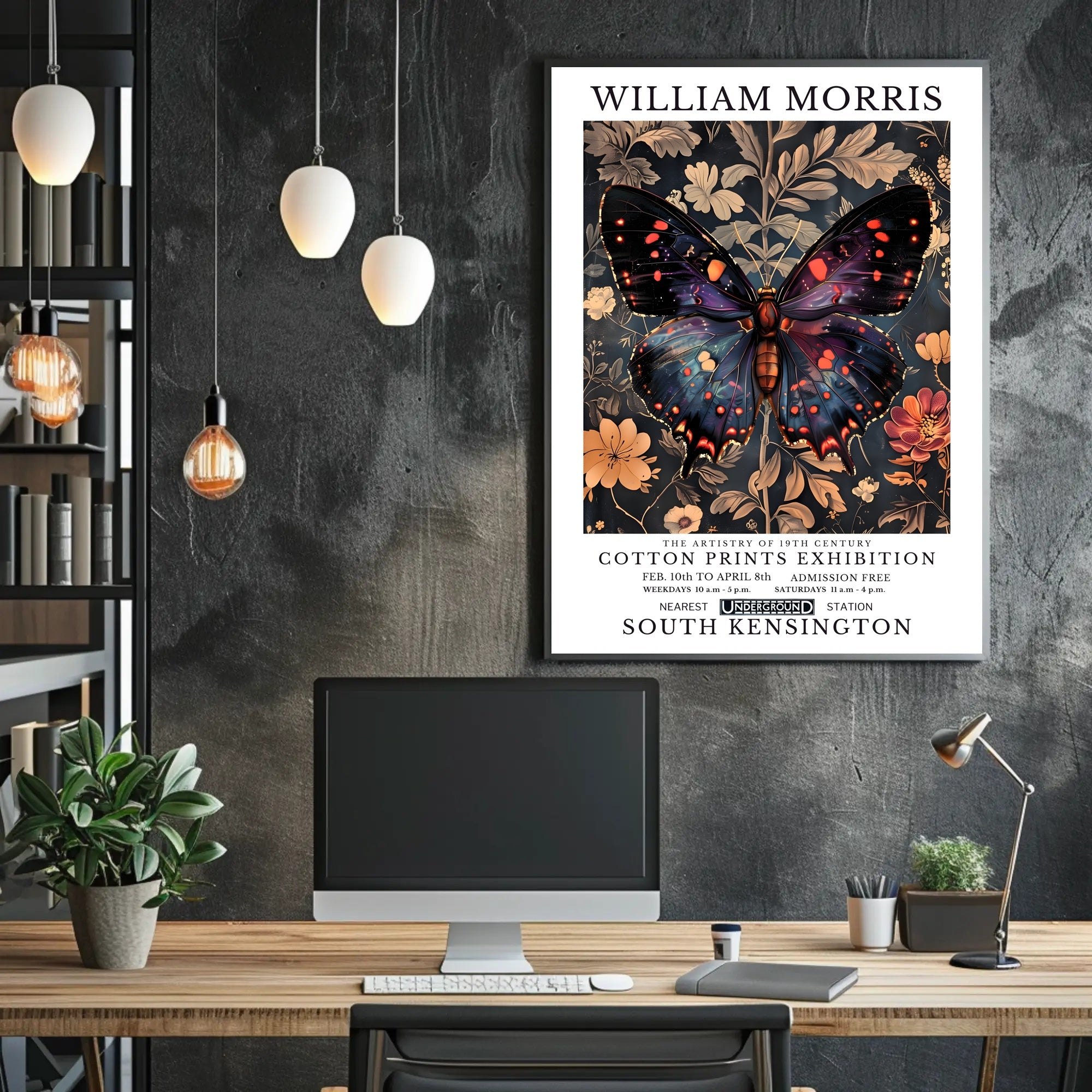 William Morris 19th Century Artistry Cultural Heritage Poster