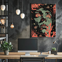 Cosmic Vision Art Print Poster for Home Decor and Wanderlust Enthusiasts PosterGoat
