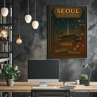 Explore the Vibrant Heart of Seoul Poster