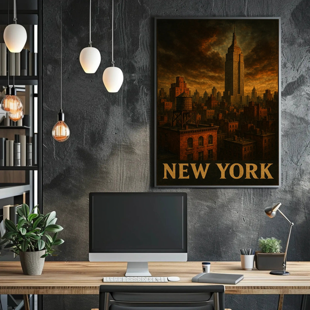 New York Skyline Poster