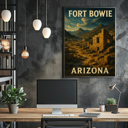 Fort Bowie, Arizona Poster