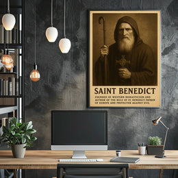 Saint Benedict Poster