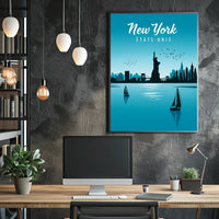 Abstract Expressionism Art: A Visual Odyssey Poster