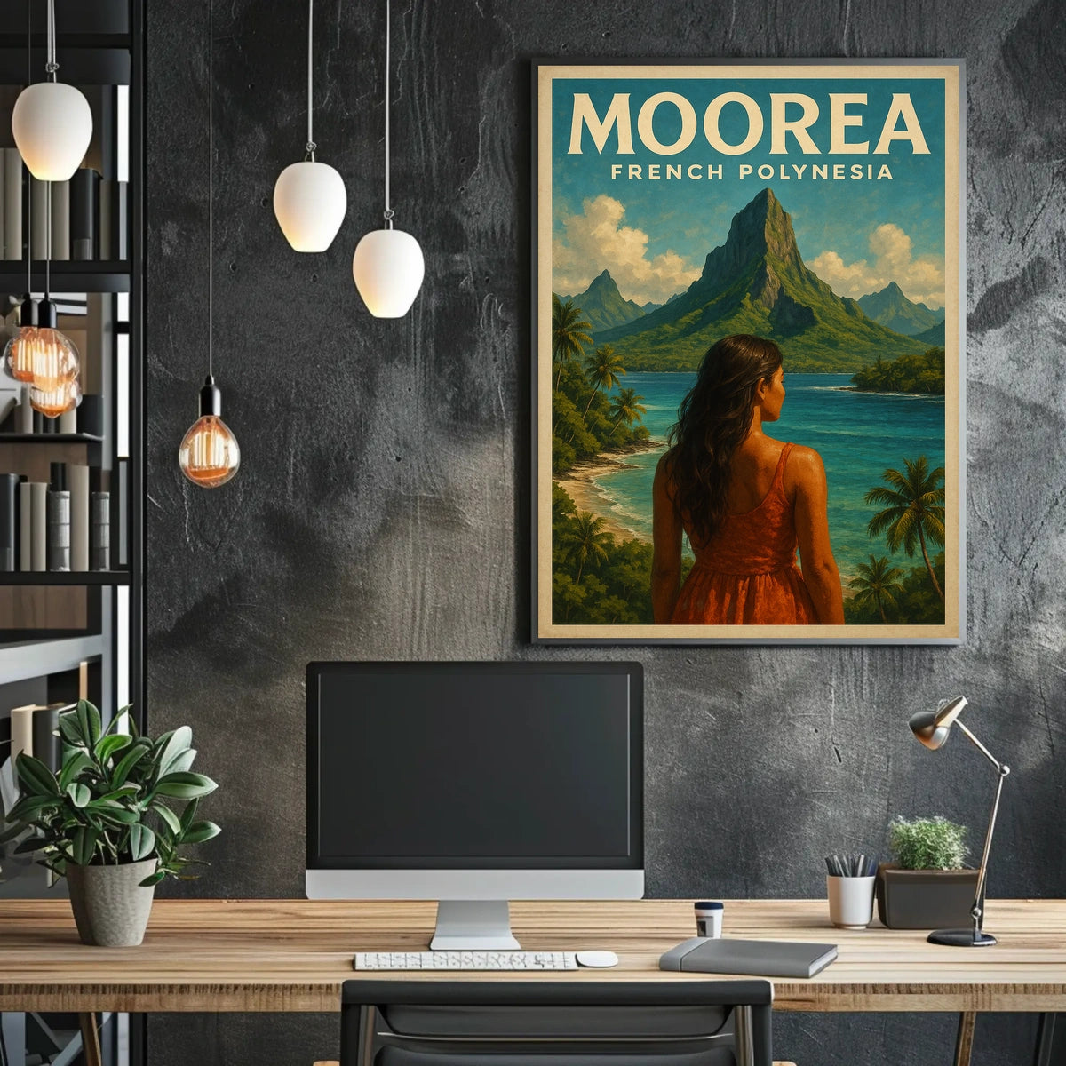 Moorea French Polynesia Poster