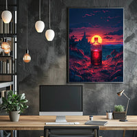 Enchanted Elixir at Sunset Poster PosterGoat