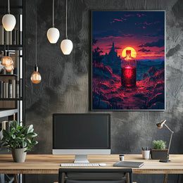 Enchanted Elixir at Sunset Poster PosterGoat