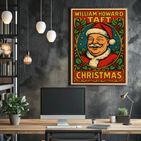 William Howard Taft Christmas Poster