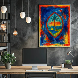 Vibrant Tropical Escape Poster