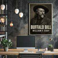 Buffalo Bill's Wild West Heritage Historical Poster