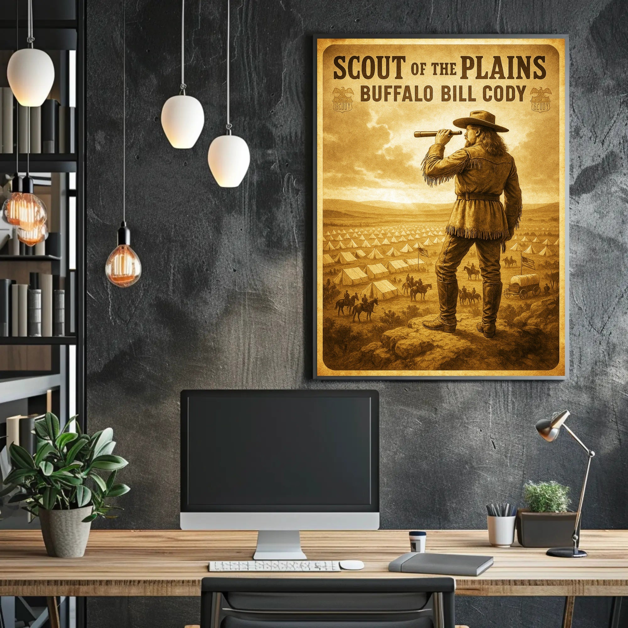 Buffalo Bill Cody Scout of the Plains Poster PosterGoat