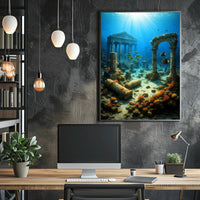 Lost City Under the Sea Poster PosterGoat