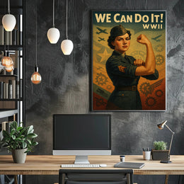 Empowerment in WWII Poster