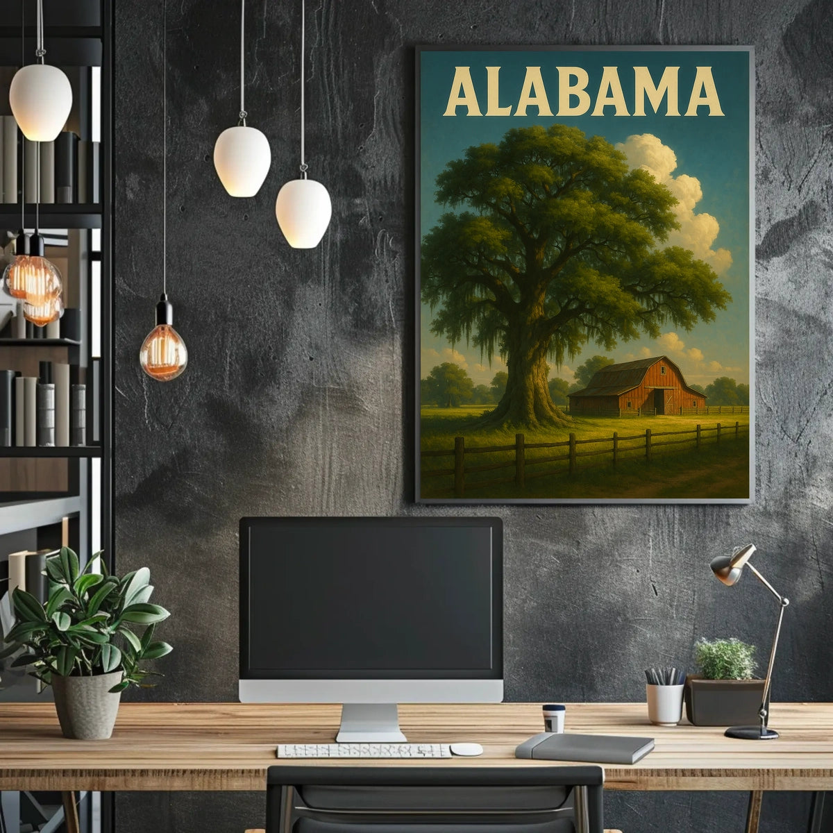 Alabama Landscape Poster