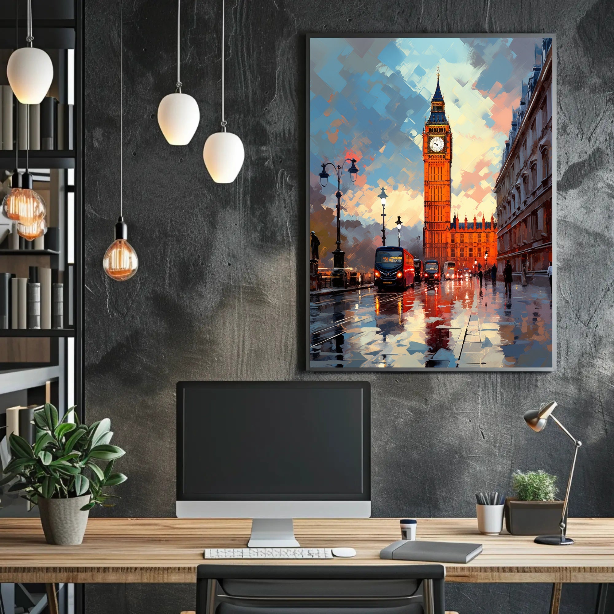 Big Ben At Dusk Poster PosterGoat