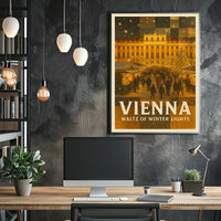 Vienna Waltz Of Winter Lights Poster