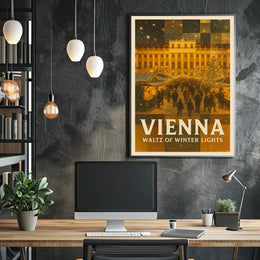 Vienna Waltz Of Winter Lights Poster