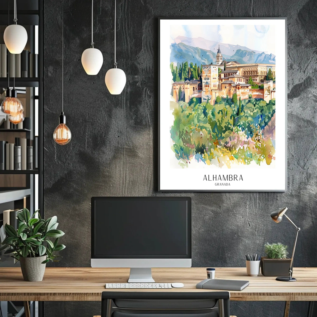 Alhambra of Granada Poster