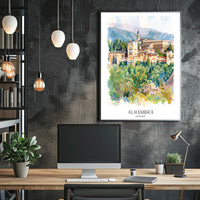 Alhambra of Granada Poster