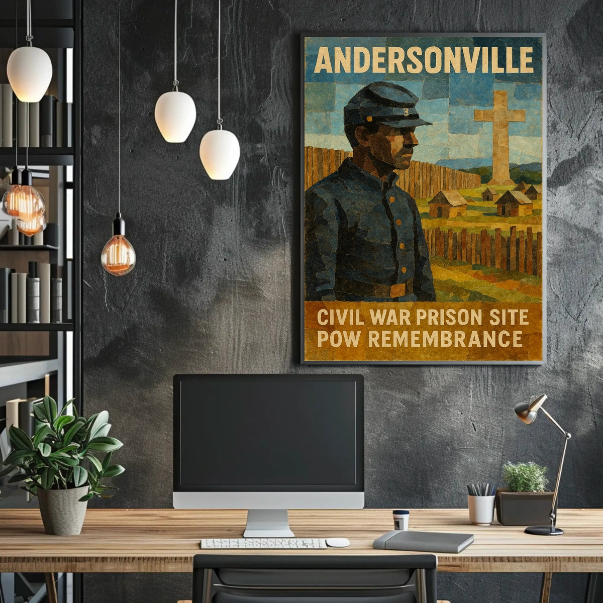 Andersonville Pow Remembrance Poster
