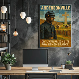 Andersonville Pow Remembrance Poster