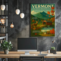 Vermont Natural Serenity Wall Art Print