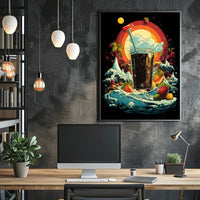 Refreshing Waves Poster