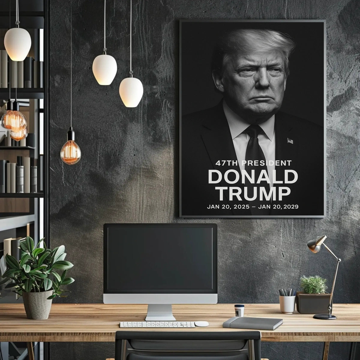 Donald Trump 47th President Poster