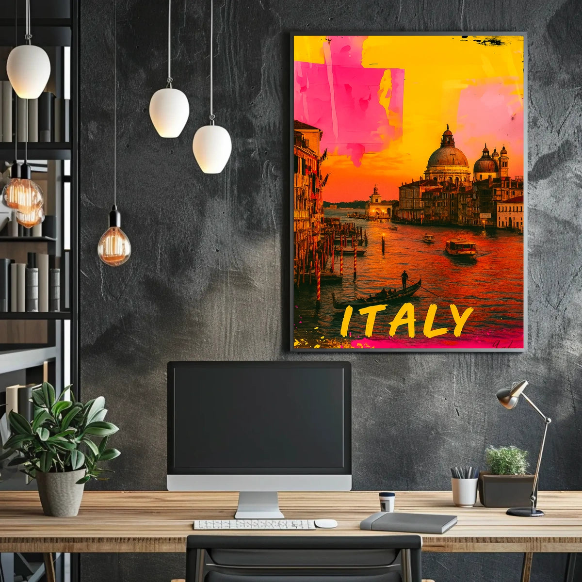 Vibrant Venice Poster