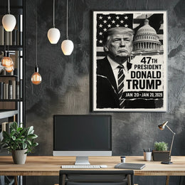 Donald Trump The Resolute Patriot Poster