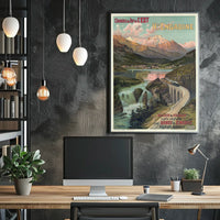 Journey To The Engadine Poster