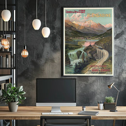Journey To The Engadine Poster