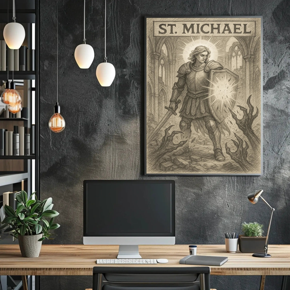 St. Michael The Archangel Poster