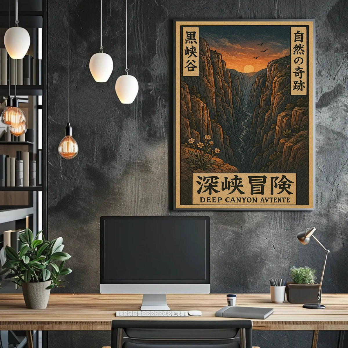 Deep Canyon Adventure Poster