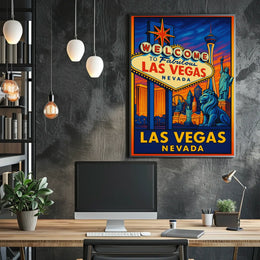 Welcome To Fabulous Las Vegas Poster