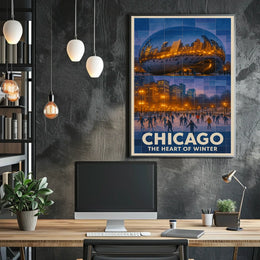 Chicago The Heart Of Winter Poster