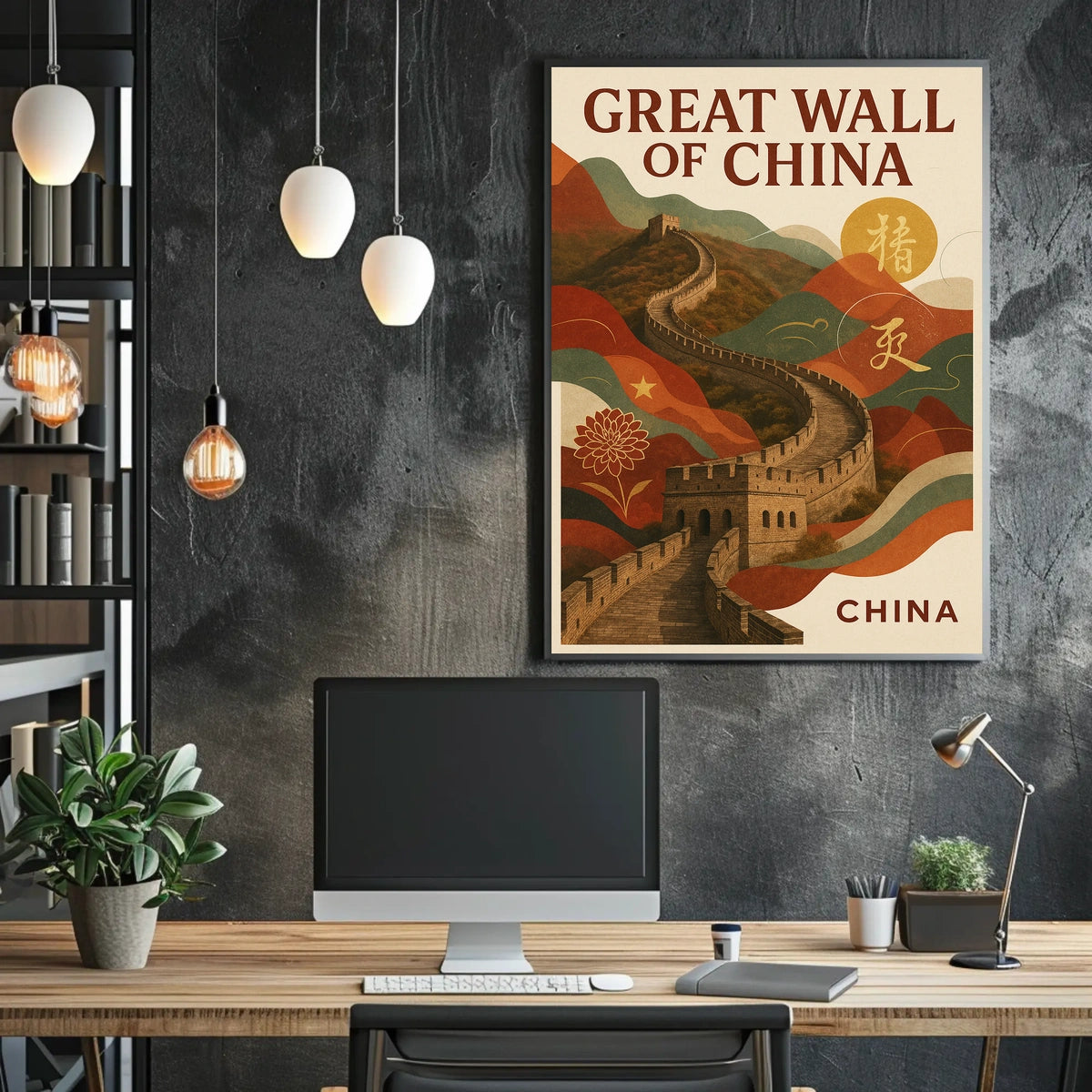The Great Wall Of China Poster
