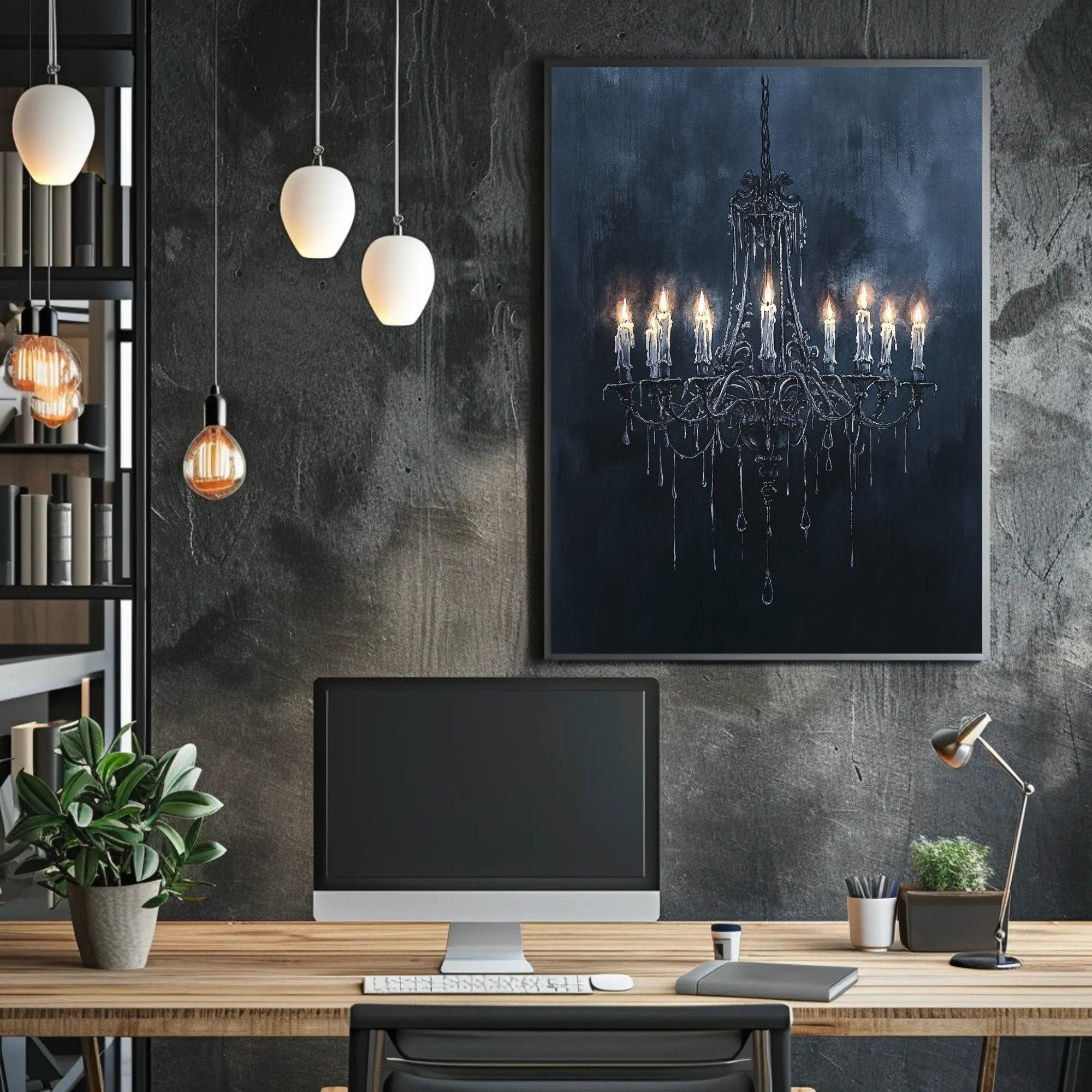 Gothic Elegance Poster