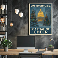 Washington, D.C. Capital Of Cheer Poster