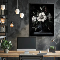 Floral Still Life Art Print: Artistic Poster PosterGoat