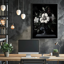 Floral Still Life Art Print: Artistic Poster PosterGoat