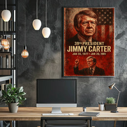 Jimmy Carter 39th President Poster