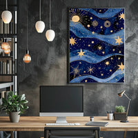 Celestial Cosmic Dreams in Space or Astronomy Poster