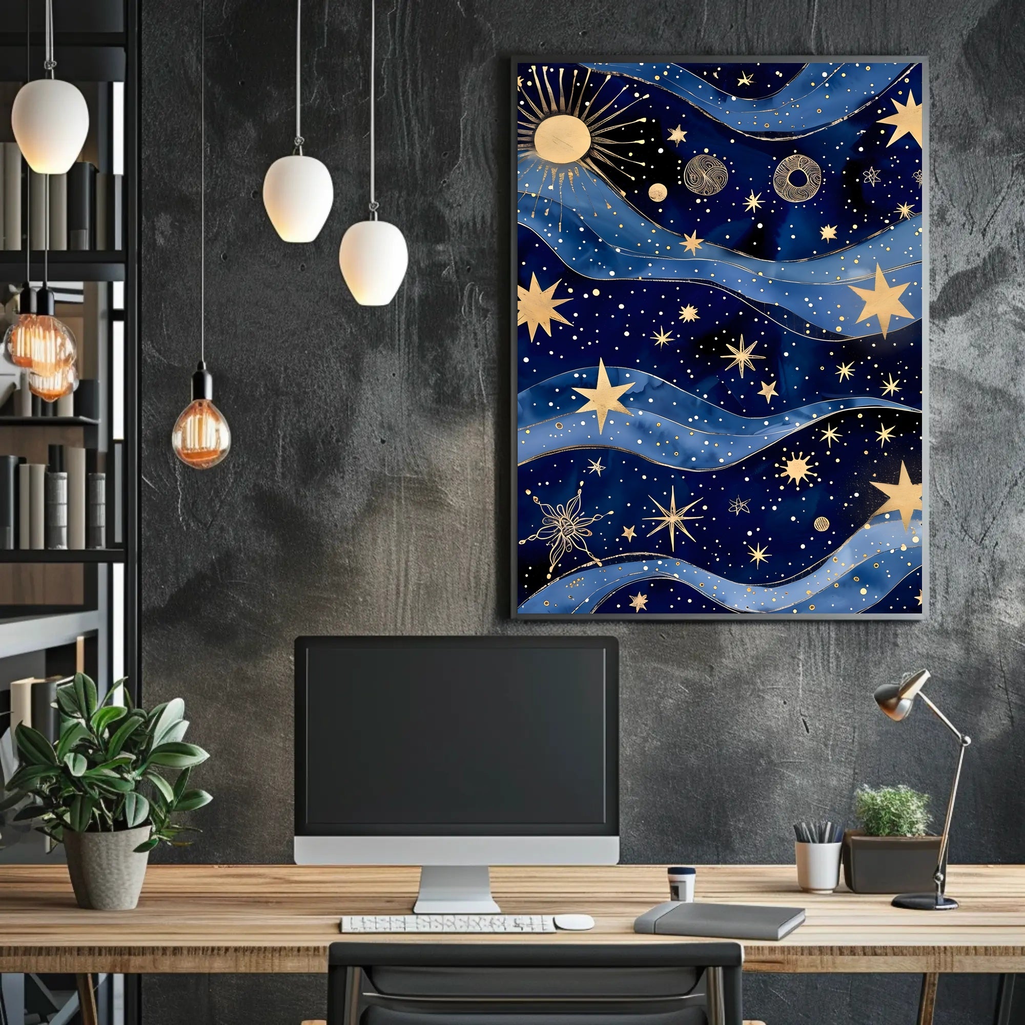 Celestial Cosmic Dreams in Space or Astronomy Poster