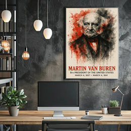 Portrait of Martin Van Buren Historical or Presidential Poster