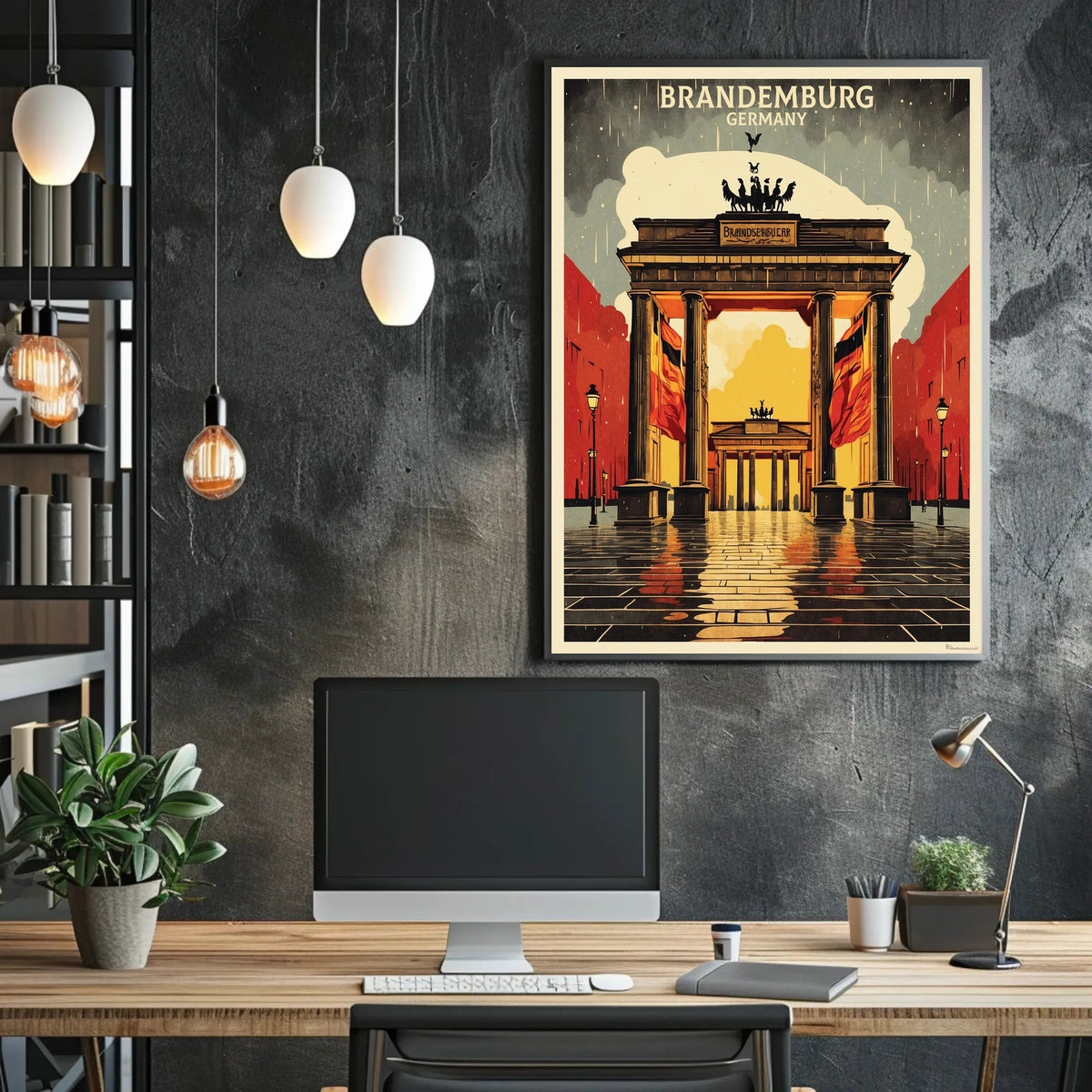 Brandenburg Gate Germany Poster