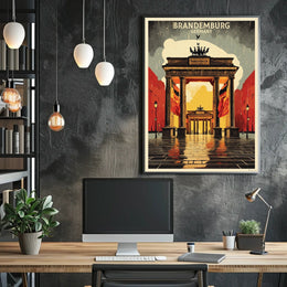 Brandenburg Gate Germany Poster