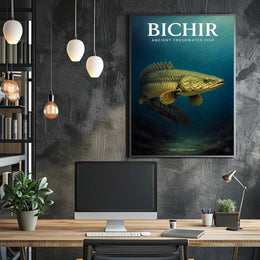 Bichir Ancient Freshwater Fish Poster PosterGoat