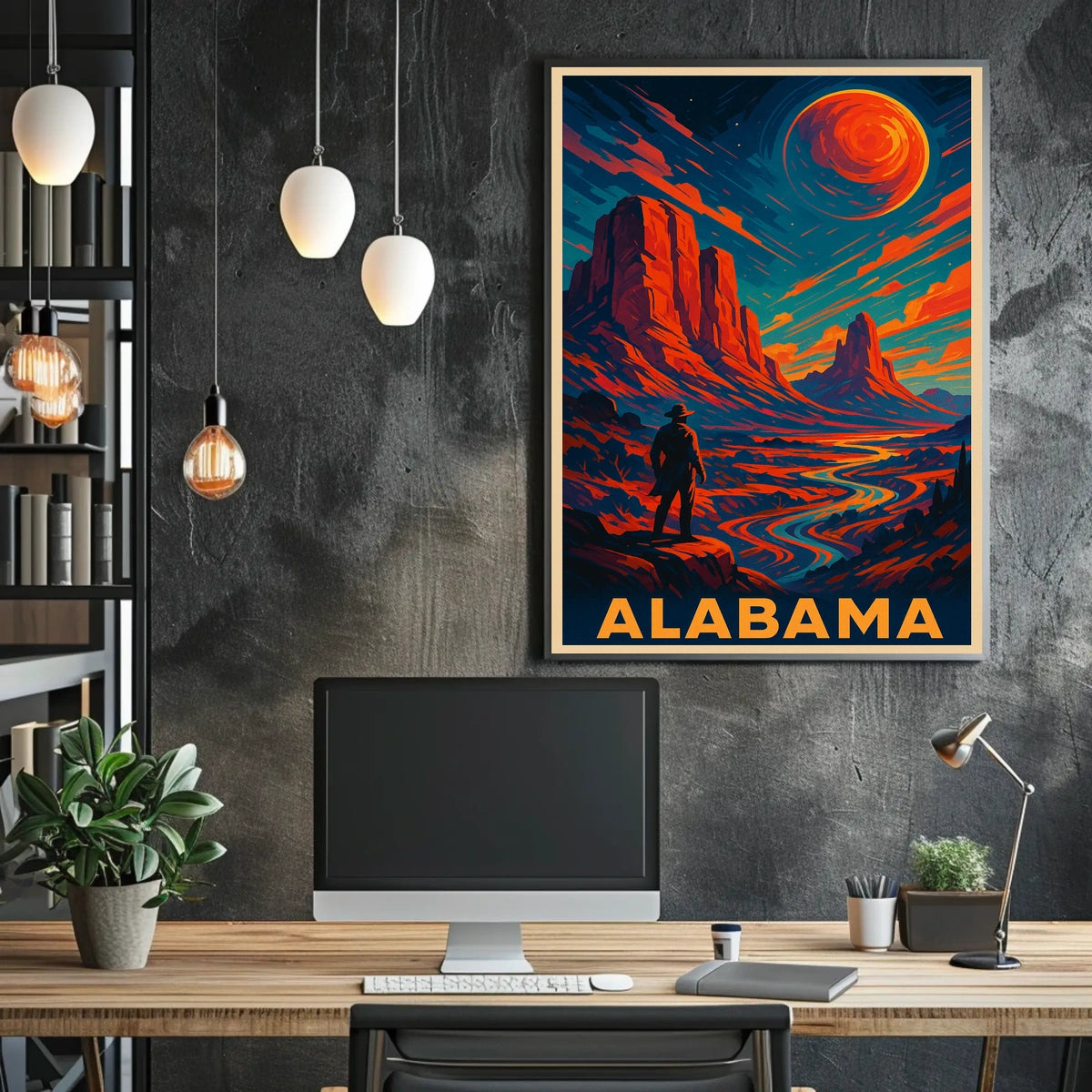 Alabama Landscape Poster