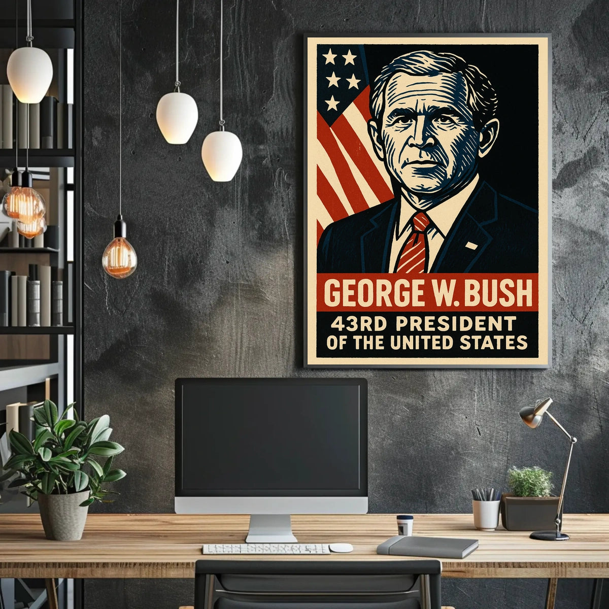 George W. Bush 43Rd President Poster