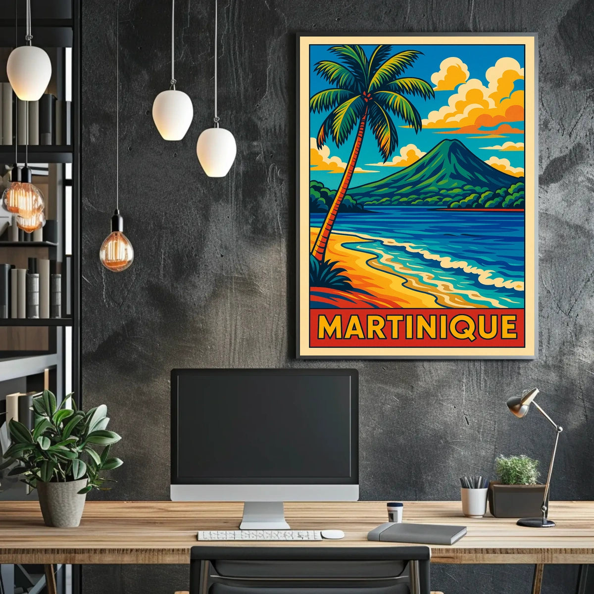 Martinique Paradise Poster